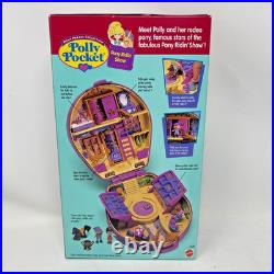 NIP Polly Pocket Vintage Pony Ridin Show Parade Collection 1995 Bluebird NOS HTF