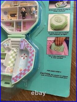 New 1990 Polly Pocket VTG Polly's School Green Compact Bluebird Toys