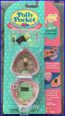 New Sealed Pkg Vintage Polly Pocket Perfect Piano Recital Compact Bluebird 1991 New Sealed Pkg Vintage Polly Pocket Perfect Piano Recital Compact Bluebird 1991