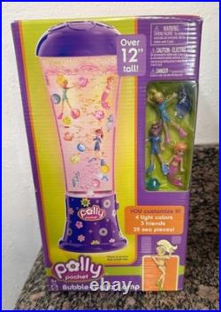 New Vintage Polly Pocket Bubble Tastic Water Lamp Light Toy Mattel