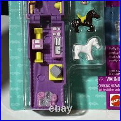 New in Package Vintage Polly Pocket 1994 Stable On the Go