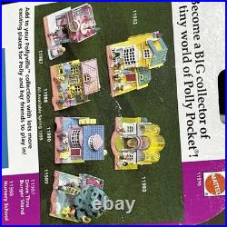 New in Package Vintage Polly Pocket 1994 Stable On the Go