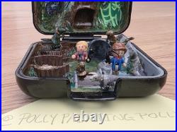 Original Vintage Bluebird Polly Pocket Jurassic Park Inspired Custom Repaint