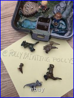 Original Vintage Bluebird Polly Pocket Jurassic Park Inspired Custom Repaint