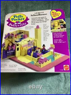 POLLY POCKET 1993 LIGHT UP School House Schoolhouse NEW & SEALED