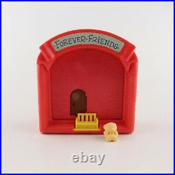 POLLY POCKET 1995 Forever Friends Picnic Picture Frame Playset with1 original bear