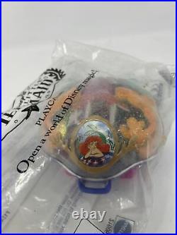 POLLY POCKET BLUEBIRD DISNEY THE LITTLE MERMAID PLAYCASE COMPACT with FIGURES NEW