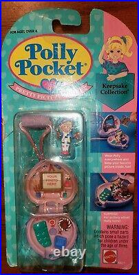 POLLY POCKET Bluebird Mattel PRETTY PICTURE LOCKET 1993 Keepsake Collection NEW