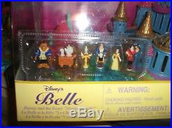 POLLY POCKET Disney 1997 Belle Beauty/The Beast Castle Vintage Disneyland Resort