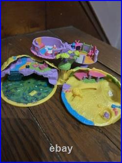 POLLY POCKET Huge Vintage Lot Dolls, Compacts, Accessories Bluebird Figures Sets