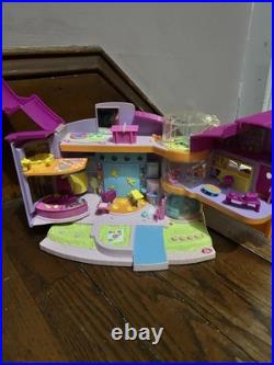POLLY POCKET Huge Vintage Lot Dolls, Compacts, Accessories Bluebird Figures Sets