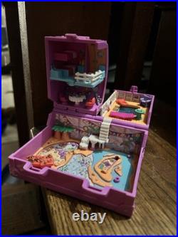 POLLY POCKET Huge Vintage Lot Dolls, Compacts, Accessories Bluebird Figures Sets