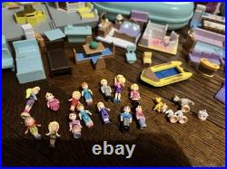 POLLY POCKET Huge Vintage Lot Dolls, Compacts, Accessories Bluebird Figures Sets