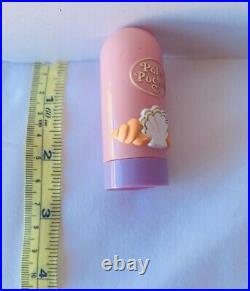 POLLY POCKET Pop Up Fairy Pink Lipstick Bluebird Toys Complete Seashell 1992
