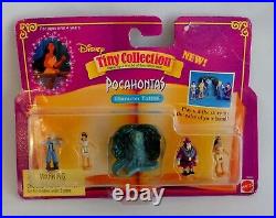 POLLY POCKET Tiny Collection Disney POCAHONTAS Playset Figures Character Extras