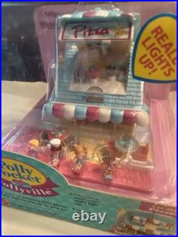 POLLY POCKET Vintage 1993 LIGHT UP Pizzeria Pizza Parlour NEW & SEALED IN BOX