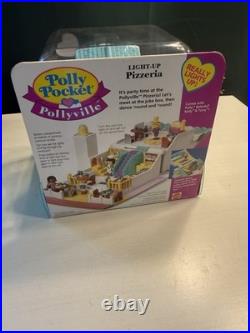 POLLY POCKET Vintage 1993 LIGHT UP Pizzeria Pizza Parlour NEW & SEALED IN BOX