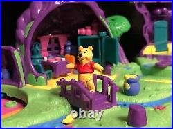 POLLY POCKET Winnie The Pooh 100 Acre Wood 100% with Red Balloon Stick