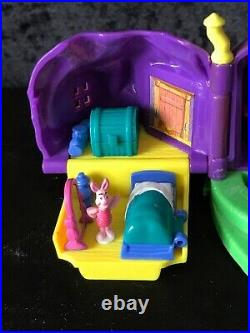 POLLY POCKET Winnie The Pooh 100 Acre Wood 100% with Red Balloon Stick
