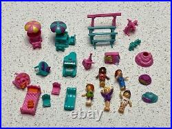 POLLY POCKET lot of five vintage playsets