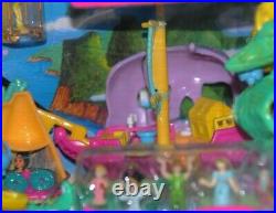 Peter Pan Polly Pocket Adventures In Neverland NRFB Complete Disney Creased Box