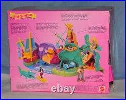 Peter Pan Polly Pocket Adventures In Neverland NRFB Complete Disney Creased Box