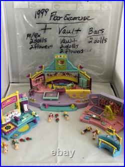 Polly Pocket1999 Gym Tour Fest Floor Vault and Bars RARE Vintage See Pictures