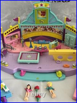 Polly Pocket1999 Gym Tour Fest Floor Vault and Bars RARE Vintage See Pictures