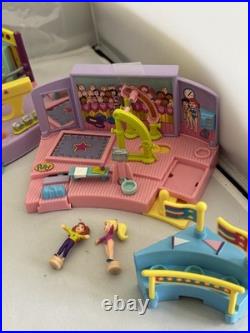Polly Pocket1999 Gym Tour Fest Floor Vault and Bars RARE Vintage See Pictures