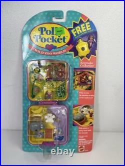 Polly Pocket 10636 Wild Zoo world compact NIP 1994 Bluebird with bonus Polly Pocket 10636 Wild Zoo world compact NIP 1994 Bluebird with bonus