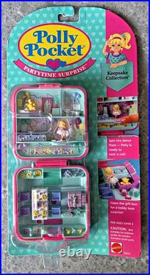 Polly Pocket 1989 Partytime Surprise Polly's Birthday Party Compact NEW SEALED
