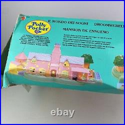 Polly Pocket 1991 Polly's Dream World with Box missing 2 Dolls and 1 animal