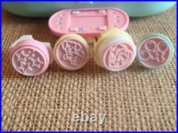 Polly Pocket 1992 Bluebird Babysitting Stamper Nursery Baby Compact Complete D2