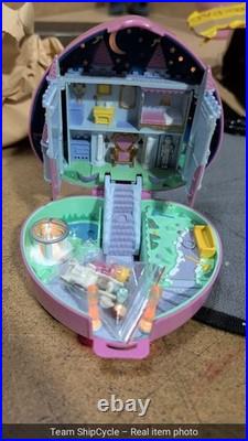 Polly Pocket 1992 Working Vintage Bluebird Starlight Castle Complete wS G2U Polly Pocket 1992 Working Vintage Bluebird Starlight Castle Complete wS G2U