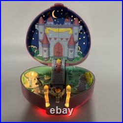 Polly Pocket 1992 Working Vintage Bluebird Starlight Castle Complete withSwan