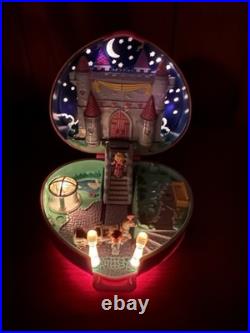 Polly Pocket 1992 Working Vintage Bluebird Starlight Castle? Complete withSwan