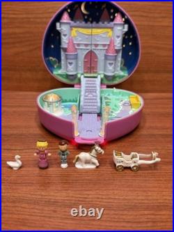 Polly Pocket 1992 Working Vintage Bluebird Starlight Castle? Complete withSwan