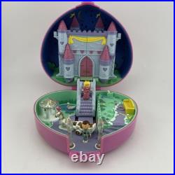 Polly Pocket 1992 Working Vintage Bluebird Starlight Castle Complete withSwan