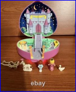 Polly Pocket 1992 Working Vintage Bluebird Starlight Castle? Complete withSwan