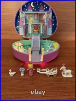 Polly Pocket 1992 Working Vintage Bluebird Starlight Castle? Complete withSwan