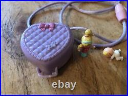 Polly Pocket 1993 Baby And Blanket Locket With Figures