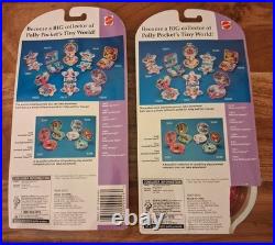 Polly Pocket 1993 Jeweled Palace #9267 & Jeweled Sea #9248 Bluebird Vintage NIP