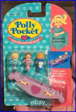 Polly Pocket 1993 Teeter Totter Pals Friends Mattel # 11195 Vintage Brand New