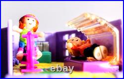 Polly Pocket 1994 Light Up Magical Mansion Working Lights Accessories Complete Polly Pocket 1994 Light Up Magical Mansion Working Lights Accessories Complete