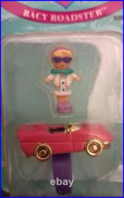 Polly Pocket 1994 Racy Roadster Ring NEW Bluebird Toys Factory Sealed Vintage Polly Pocket 1994 Racy Roadster Ring NEW Bluebird Toys Factory Sealed Vintage