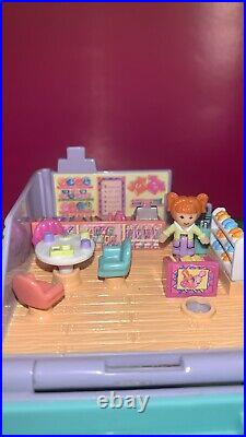 Polly Pocket 1996 Bowling Alley Super RARE COMPLETE SET