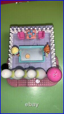 Polly Pocket 1996 Bowling Alley Super RARE COMPLETE SET