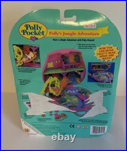 Polly Pocket 1996 Jungle Adventure With Free Adventure Book Vintage Damage Pckg