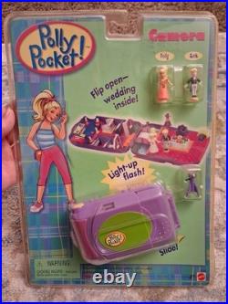 Polly Pocket 1998 Camera Playset Mattel /Bluebird Toys New Sealed HTF VTG