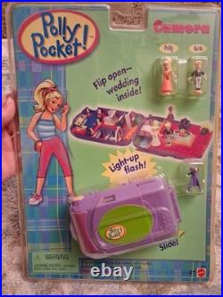 Polly Pocket 1998 Camera Playset Mattel /Bluebird Toys New Sealed HTF VTG